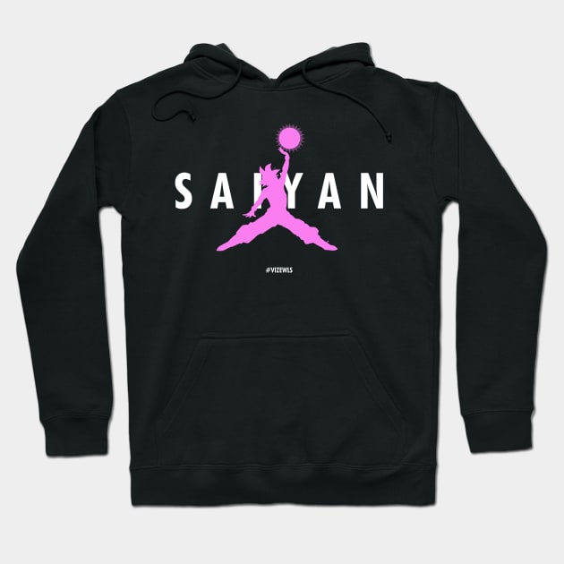 Saiyan Rose Jumpman Hoodie by Vizewls